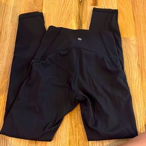 Lululemon Mesh Bottom Leggings